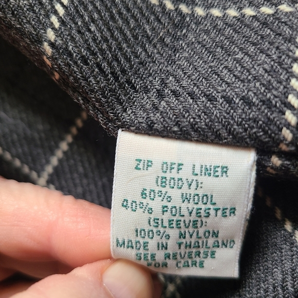 Ll Bean Hooded Duster Trench Coat - Picture 11 of 15